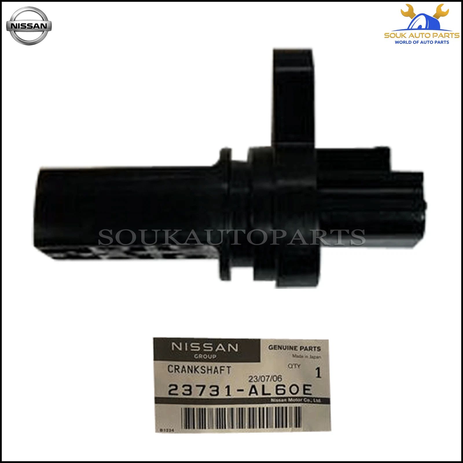 23731-AL60E Genuine Nissan CRANKSHAFT 23731AL60E OEM