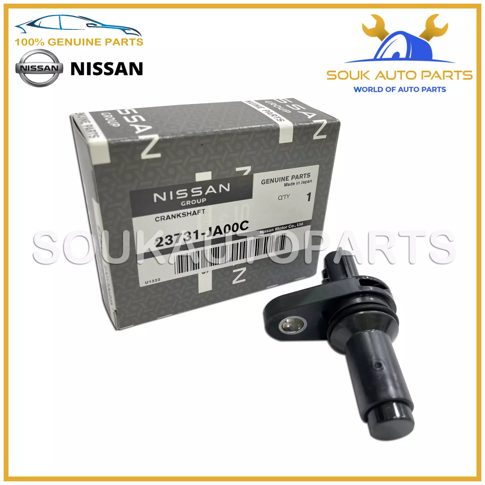 23731-JA00C Genuine Nissan CRANKSHAFT SENSOR MURANO NP300