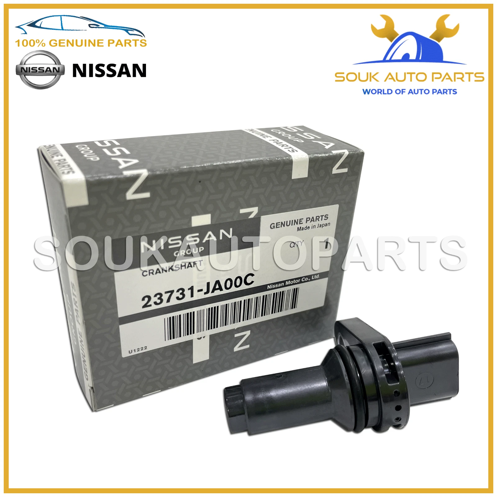 23731-JA00C Genuine Nissan CRANKSHAFT SENSOR MURANO NP300