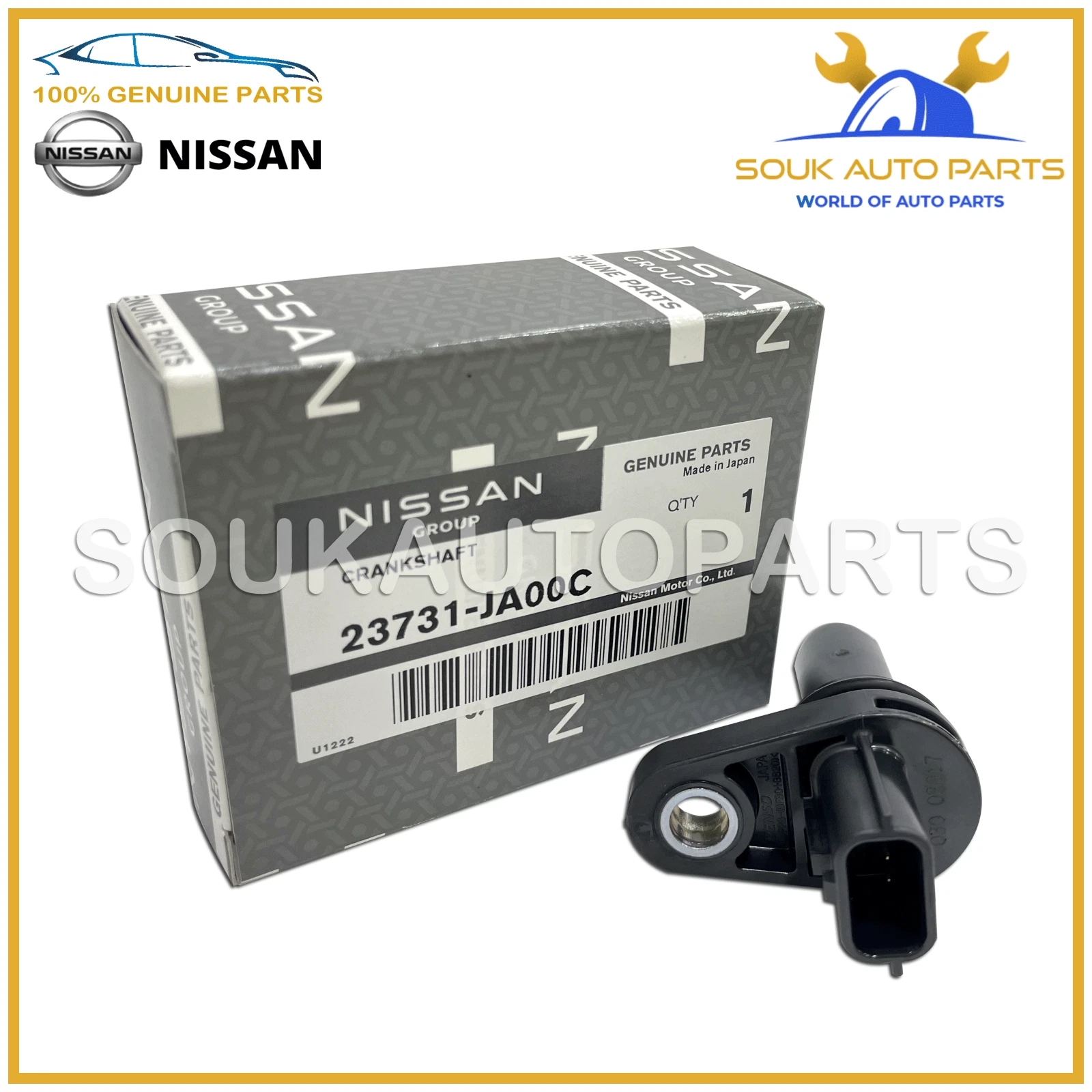 23731-JA00C Genuine Nissan CRANKSHAFT SENSOR MURANO NP300