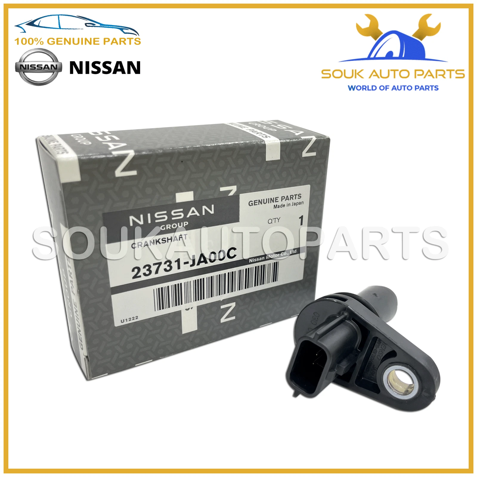 23731-JA00C Genuine Nissan CRANKSHAFT SENSOR MURANO NP300