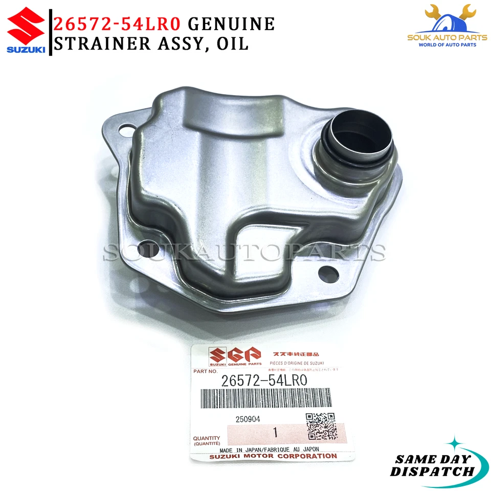 26572-54LR0 Genuine Suzuki STRAINER ASSY, OIL 2657254LR0 OEM Kizashi SX4