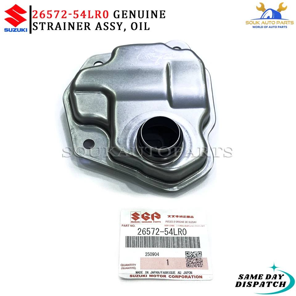 26572-54LR0 Genuine Suzuki STRAINER ASSY, OIL 2657254LR0 OEM Kizashi SX4