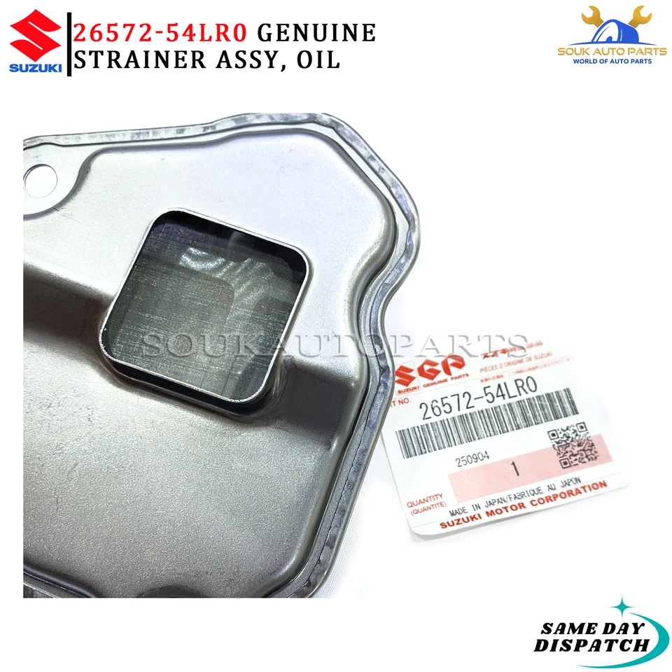 26572-54LR0 Genuine Suzuki STRAINER ASSY, OIL 2657254LR0 OEM Kizashi SX4