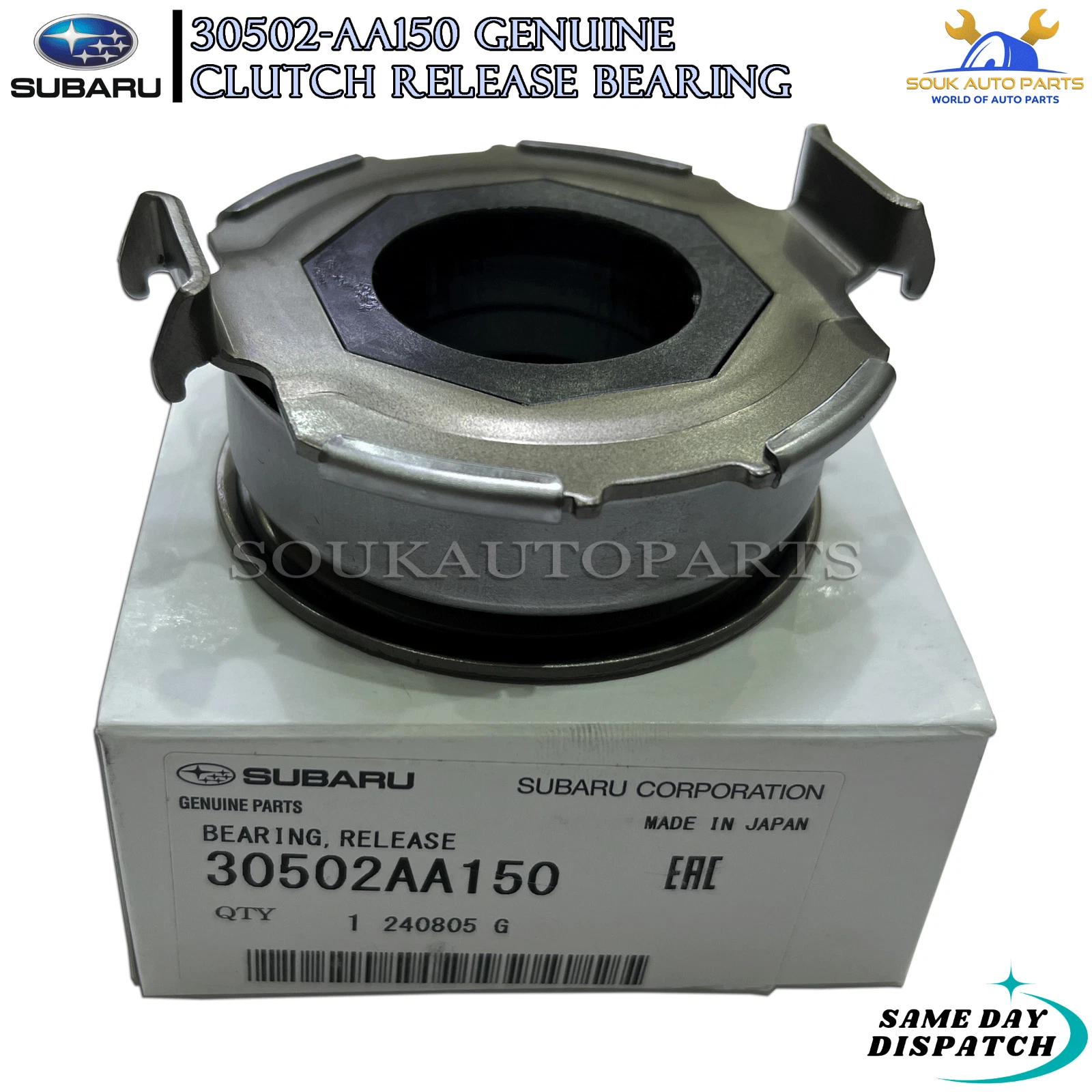 30502-AA150 GENUINE SUBARU CLUTCH RELEASE BEARING 30502AA150 OEM