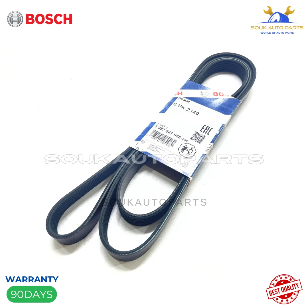 38920-RCA-A03 SERPENTINE BELT, COMPRESSOR Bosch For HONDA ACCORD ODYSSEY MR-V