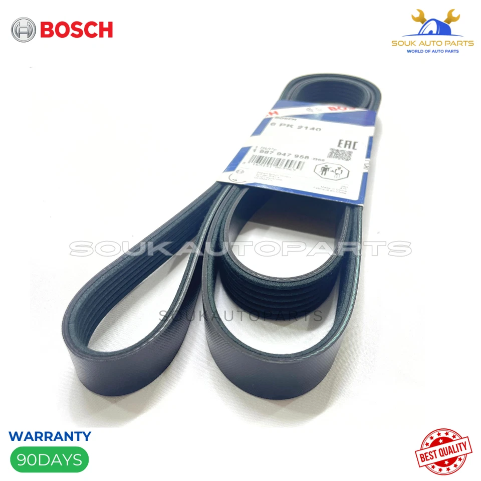 38920-RCA-A03 SERPENTINE BELT, COMPRESSOR Bosch For HONDA ACCORD ODYSSEY MR-V