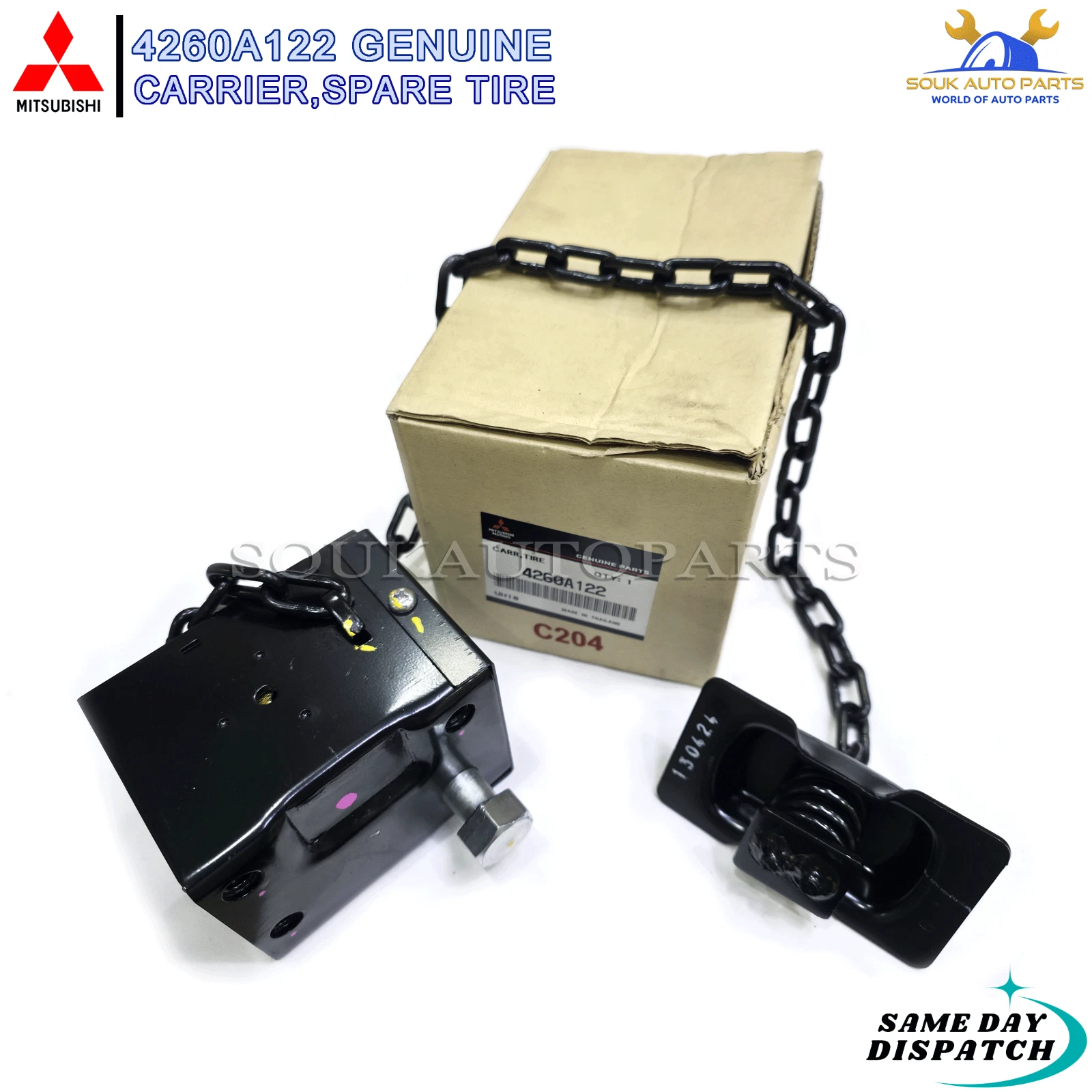 4260A122 Genuine Mitsubishi CARRIER,SPARE TIRE for PAJERO