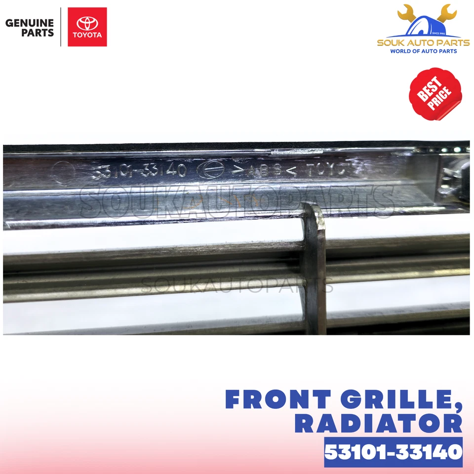 53101-33140 GENUINE OEM FRONT GRILLE For LEXUS ES300 ES330 WINDOM
