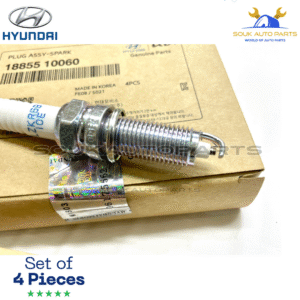 1885810060 Genuine Spark Plug Set of 4 Pcs For 11-17 Elantra 10-11 Kia Soul 1.6L