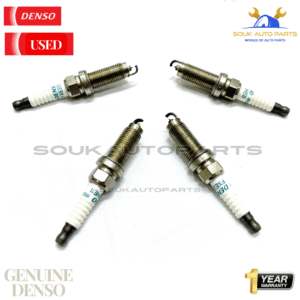 Genuine Denso USED Spark Plug Set of 4 Pcs IRIDIUM for Ignition Secondary 3436