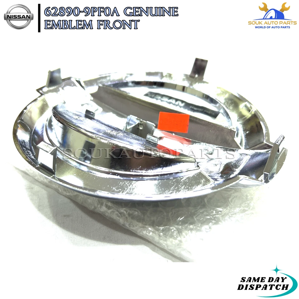 62890-9PF0A Genuine Nissan EMBLEM FRONT 628909PF0A OEM PATHFINDER