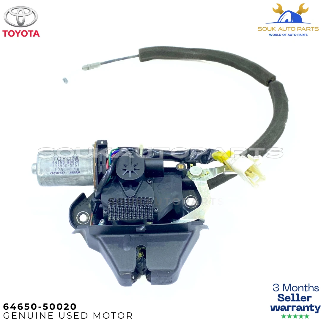 64650-50020 Genuine Toyota LUGGAGE DOOR CLOSER ASSY For 1URFSE 3UZFE 2GRFSE