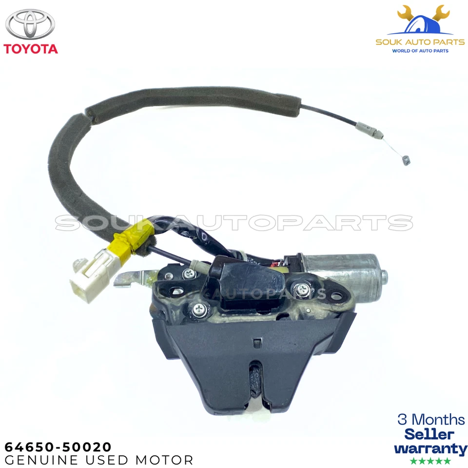 64650-50020 Genuine Toyota LUGGAGE DOOR CLOSER ASSY For 1URFSE 3UZFE 2GRFSE