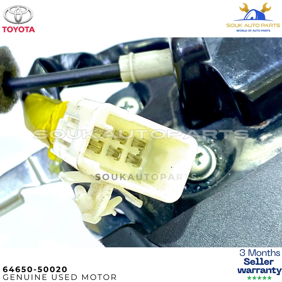 64650-50020 Genuine Toyota LUGGAGE DOOR CLOSER ASSY For 1URFSE 3UZFE 2GRFSE