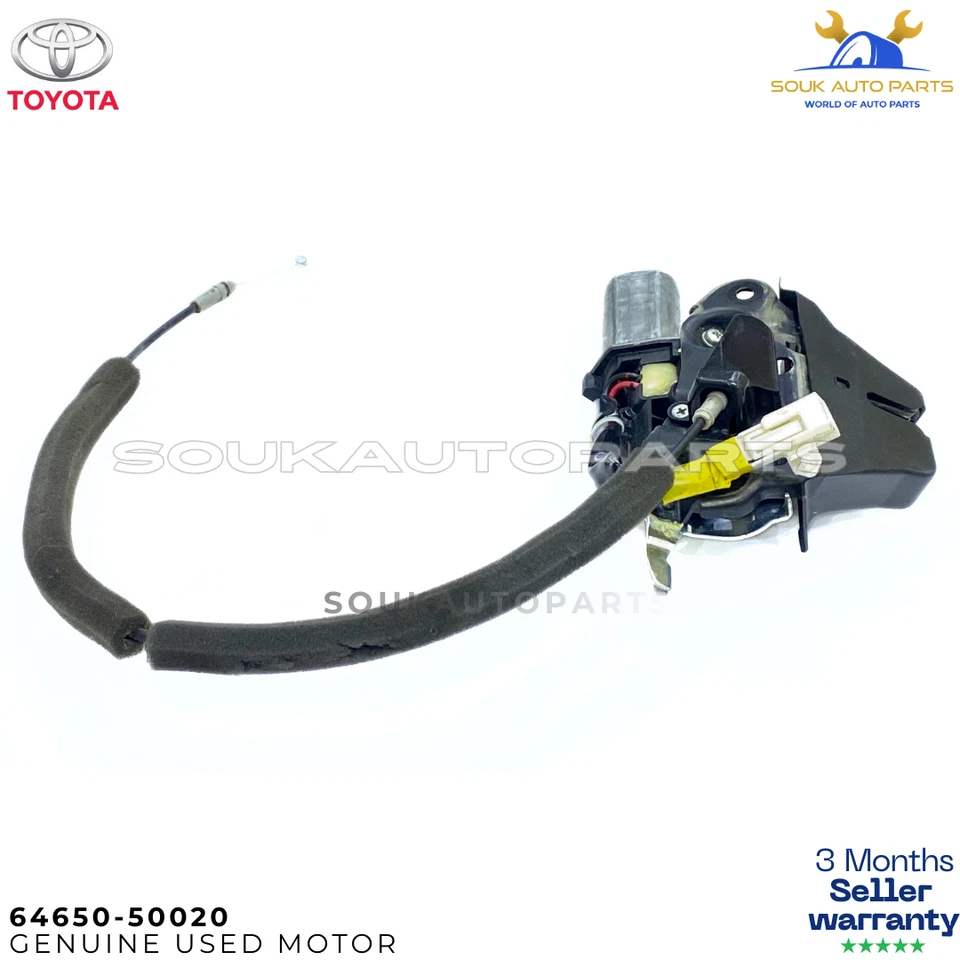 64650-50020 Genuine Toyota LUGGAGE DOOR CLOSER ASSY For 1URFSE 3UZFE 2GRFSE