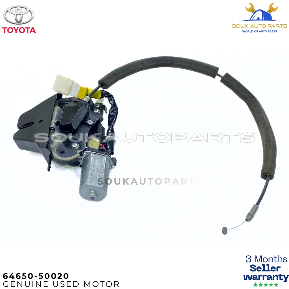 64650-50020 Genuine Toyota LUGGAGE DOOR CLOSER ASSY For 1URFSE 3UZFE 2GRFSE