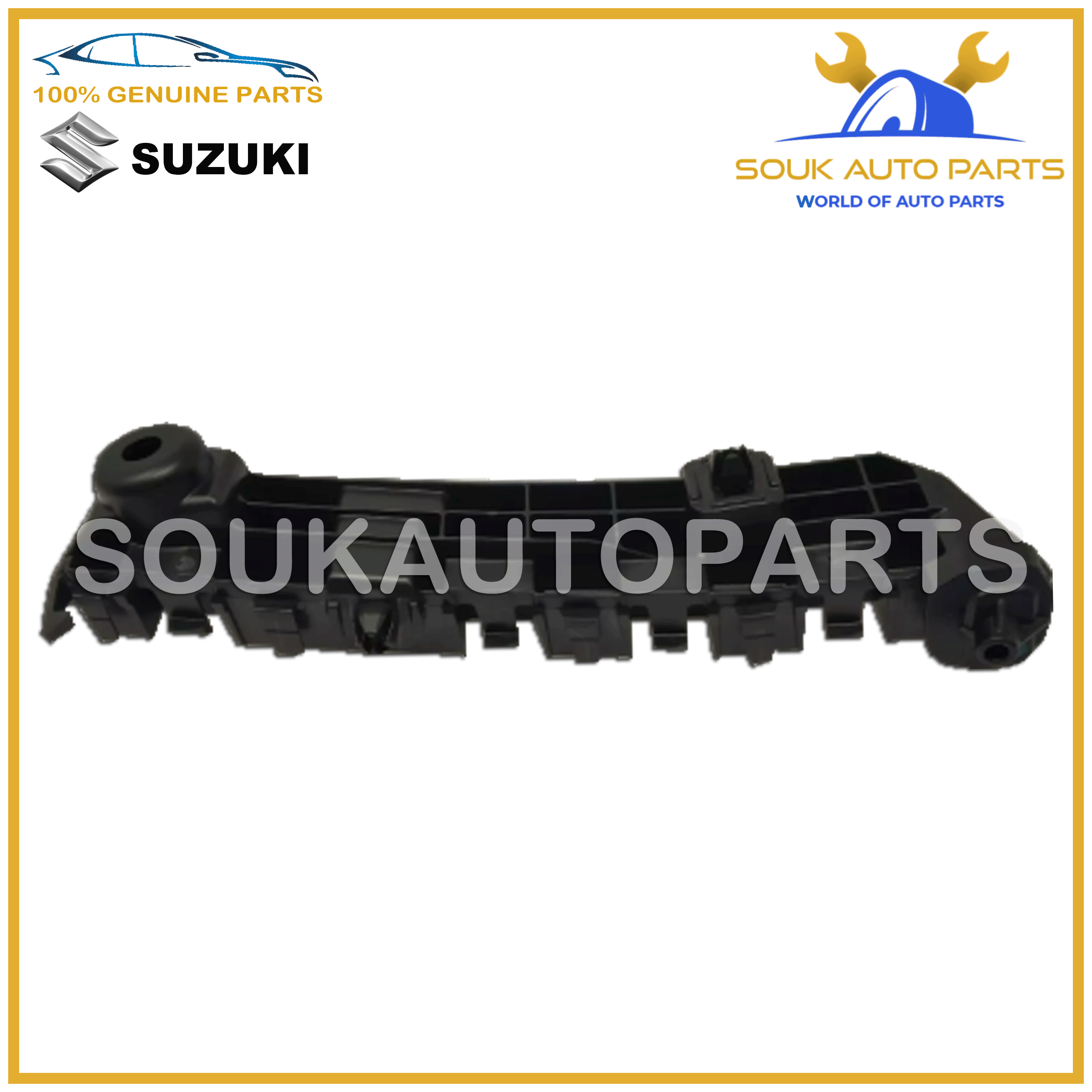 71732-M73R0-0 Genuine Suzuki HOLDER, FRONT BUMPER SIDE, LH OEM