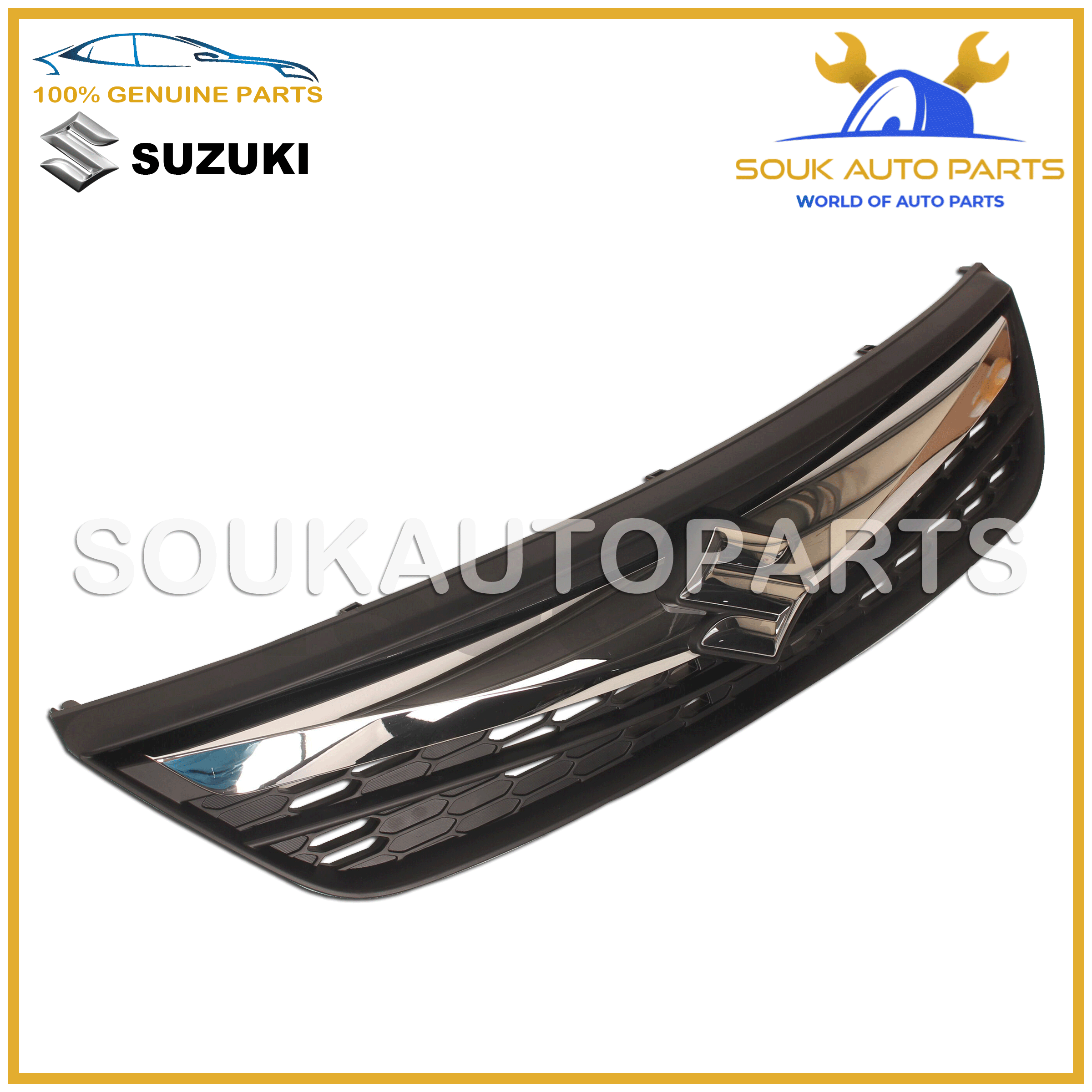 71740M84P00-C48 Genuine Suzuki GRILLE, RADIATOR UPPER OEM