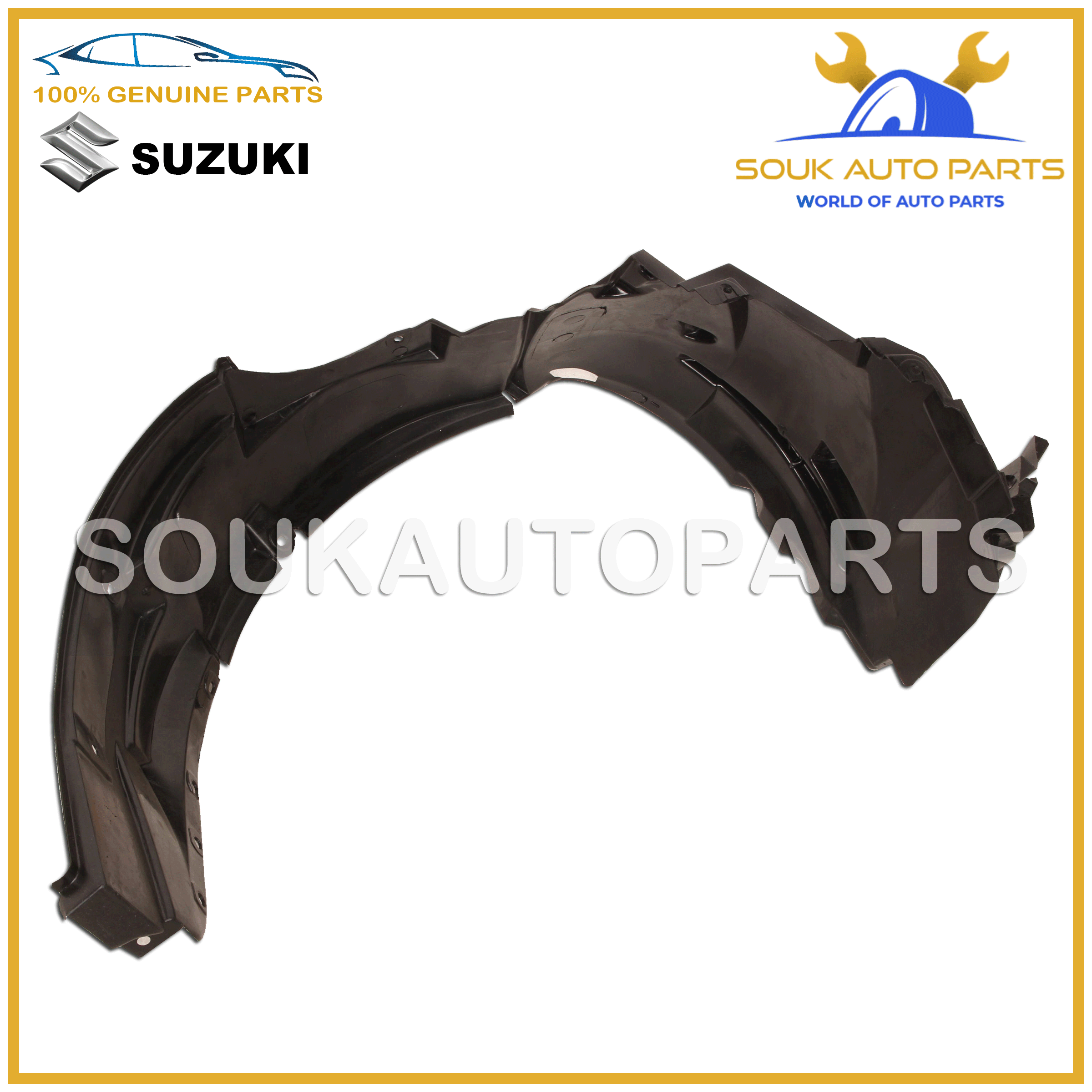 72322M74L00 Genuine Suzuki LINING, FRONT FENDER, LH OEM