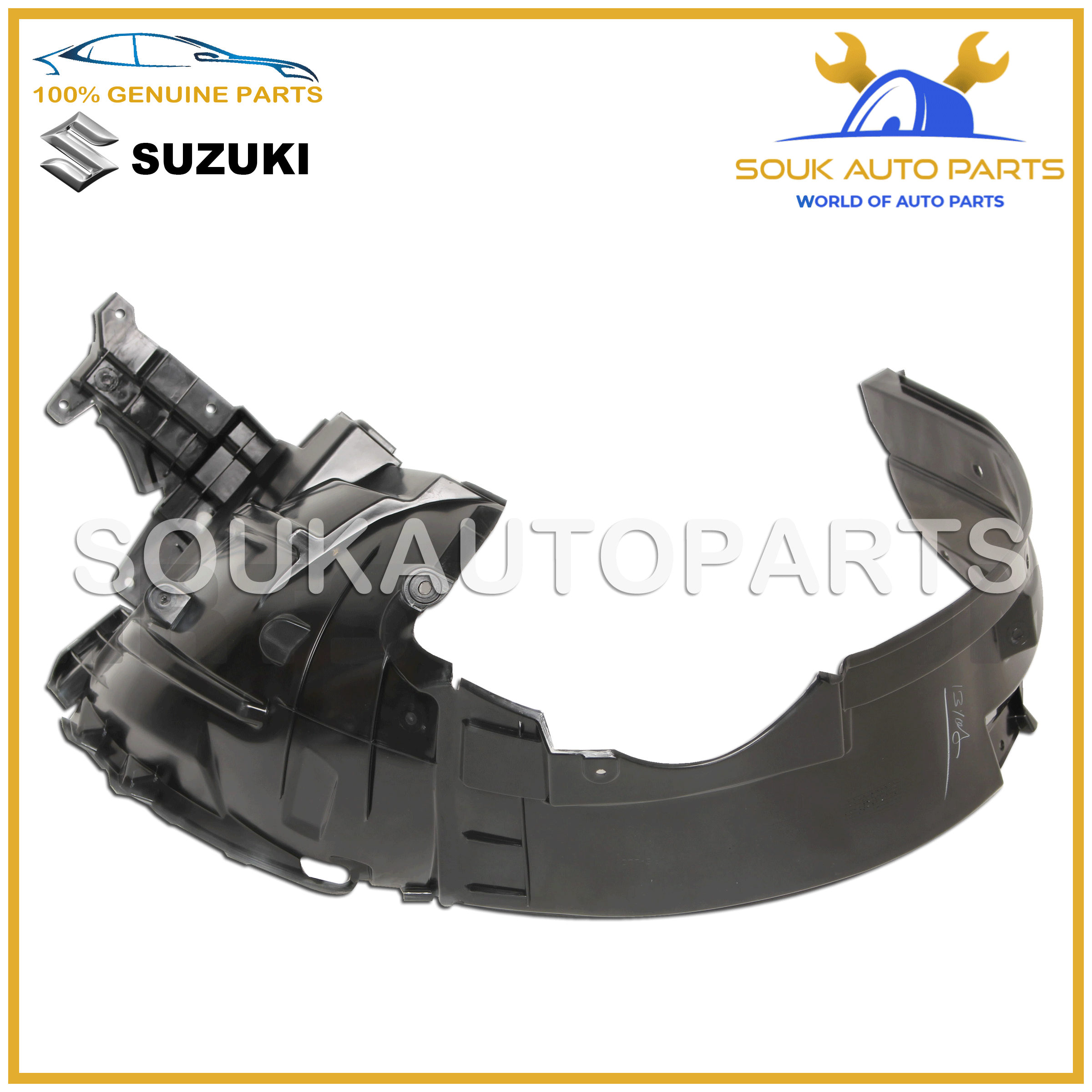 72322M79M00 Genuine Suzuki LINING, FRONT FENDER, LH OEM
