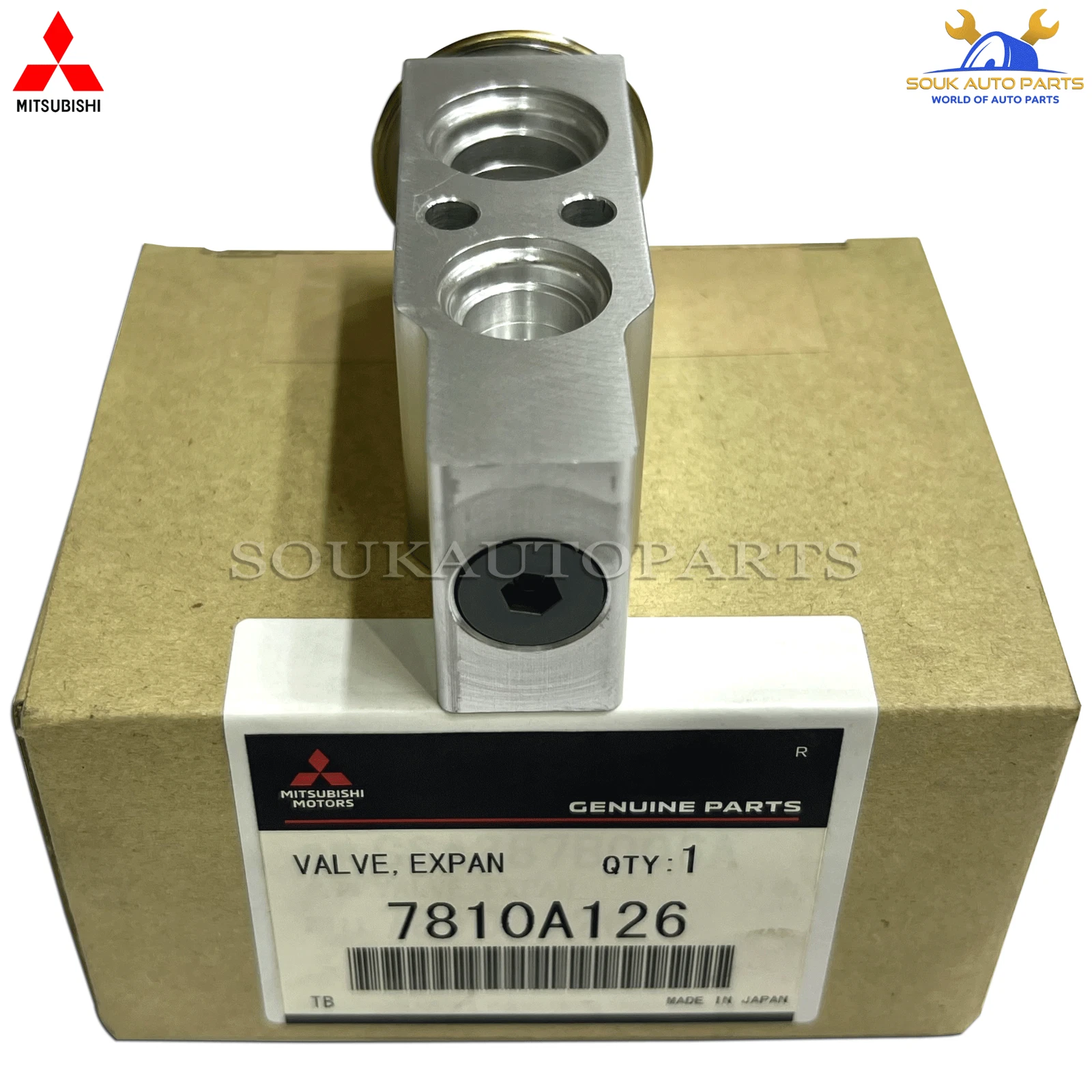 7810A126 Genuine Mitsubishi VALVE, A/C EXPANSION OEM ASX DELICA D:5 LANCER RVR