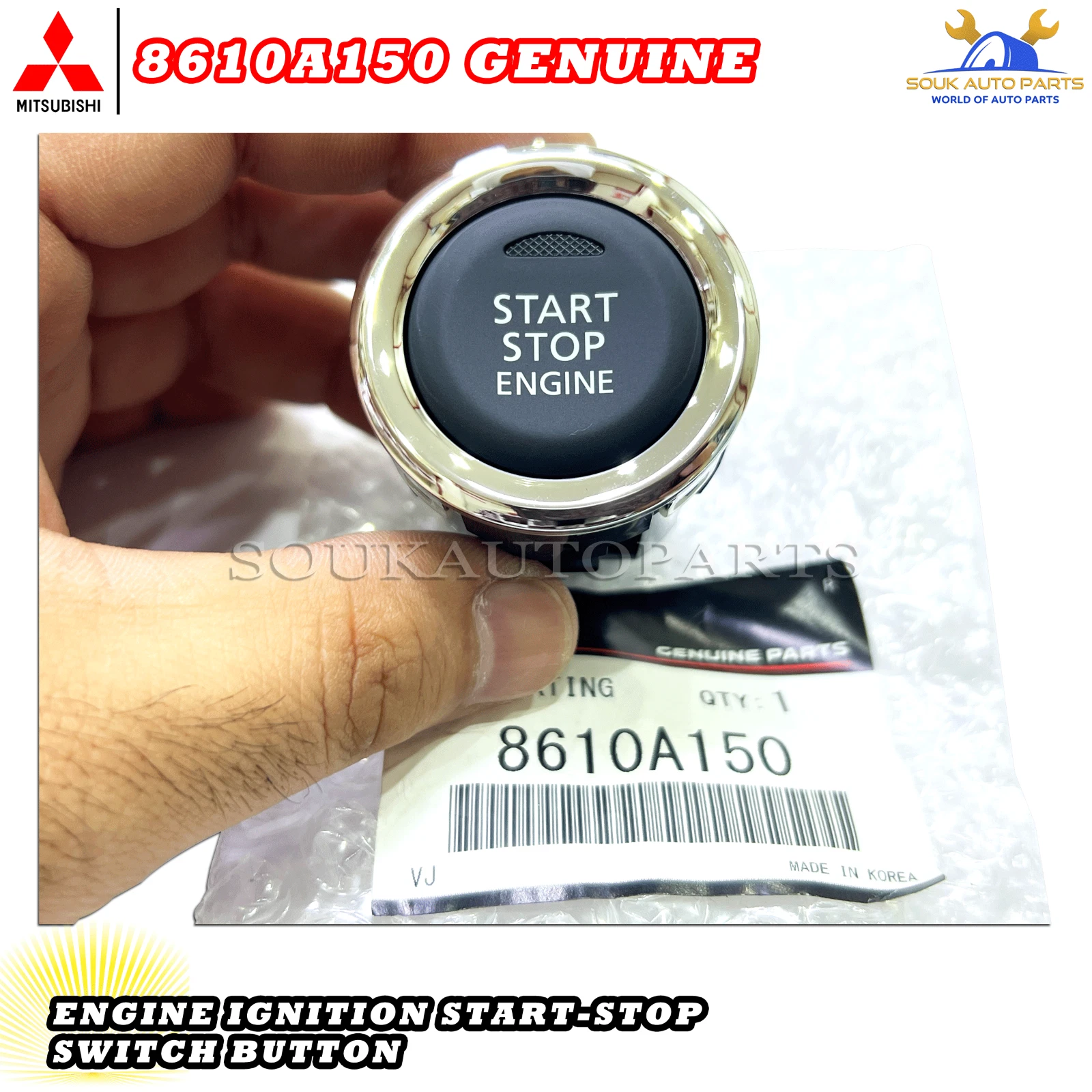 8610A150 Genuine Mitsubishi SWITCH, ENG STARTING OEM