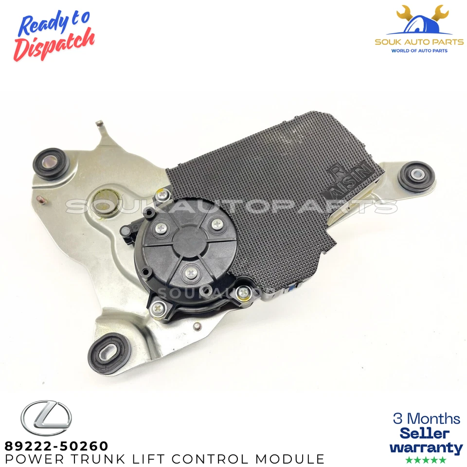 Genuine Lexus 89222-50260 POWER TRUNK LIFT CONTROL MODULE ECU REAR LS460 LS600h