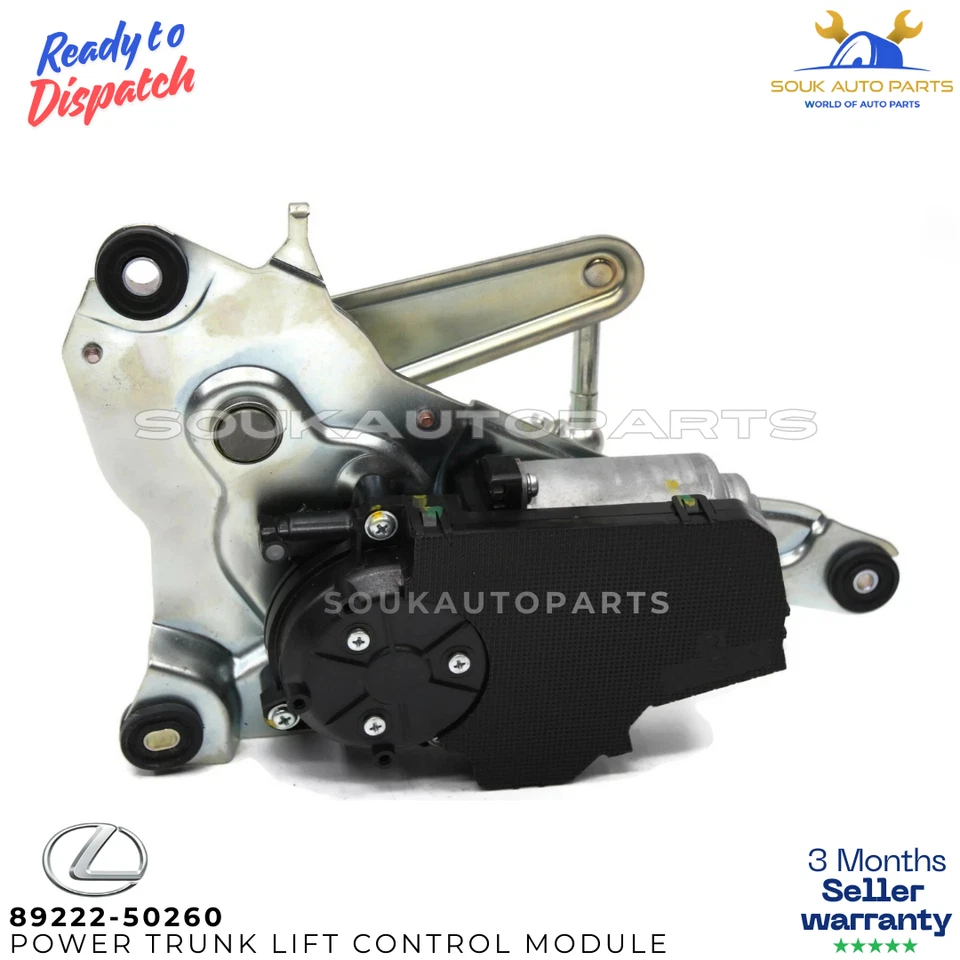 Genuine Lexus 89222-50260 POWER TRUNK LIFT CONTROL MODULE ECU REAR LS460 LS600h