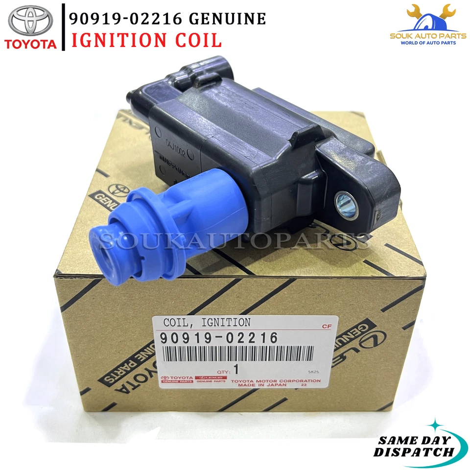 90919-02216 Genuine Toyota IGNITION COIL 1JZ/2JZ-GE/GTE For SUPRA Lexus 3.0L