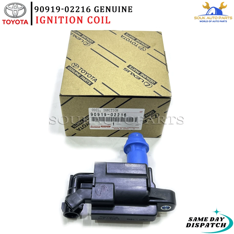 90919-02216 Genuine Toyota IGNITION COIL 1JZ/2JZ-GE/GTE For SUPRA Lexus 3.0L