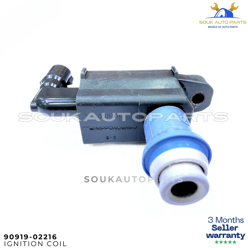 90919-02216 Genuine Toyota Lexus 1JZ 2JZ GE GTE VVTi Ignition Coil With Wires