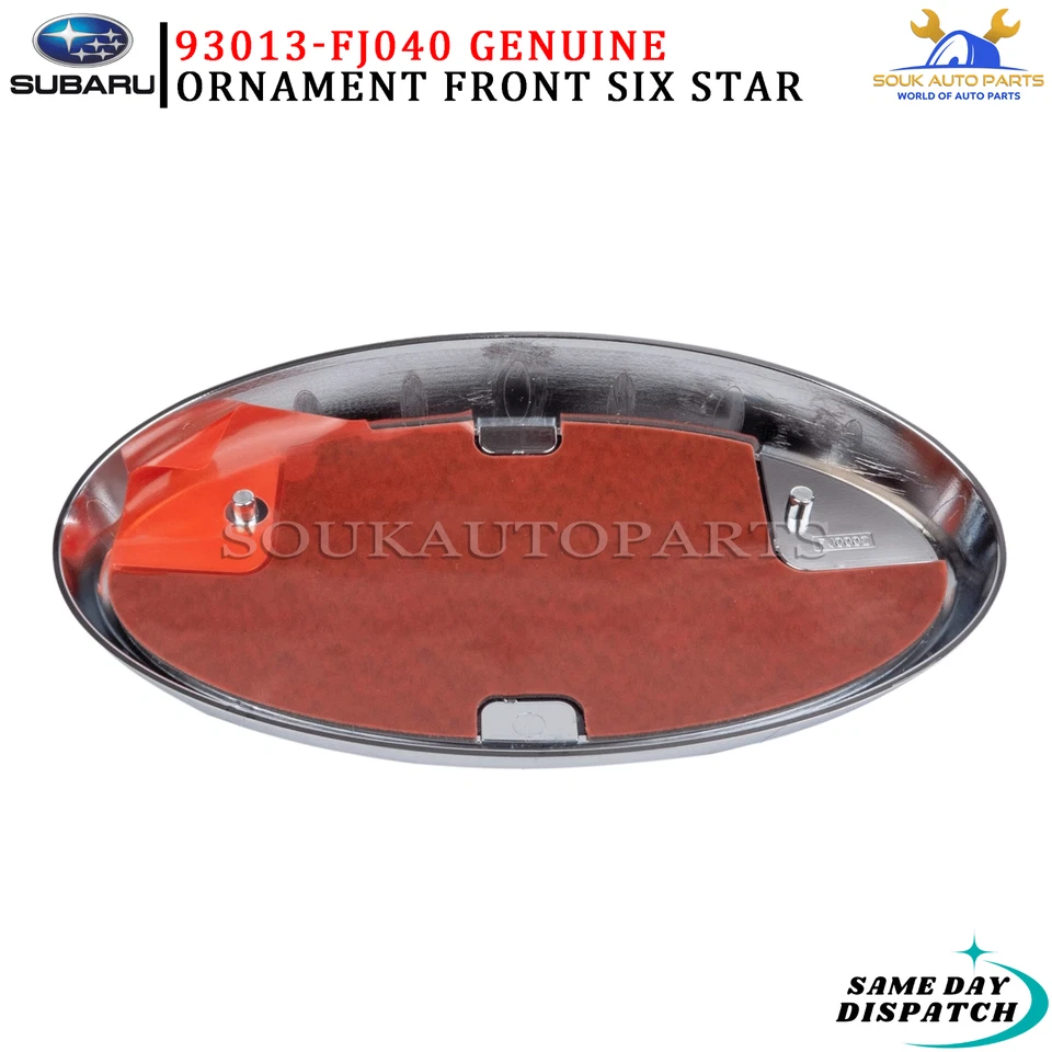 93013-FJ040 GENUINE SUBARU ORNAMENT F SIX 93013FJ040