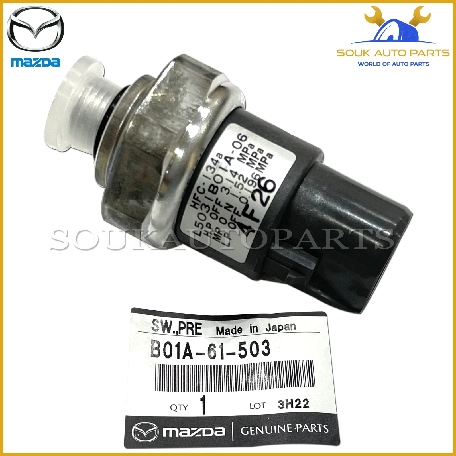 B01A-61-503 Genuine Mazda PRESSURE SWITCH B01A61503 OEM