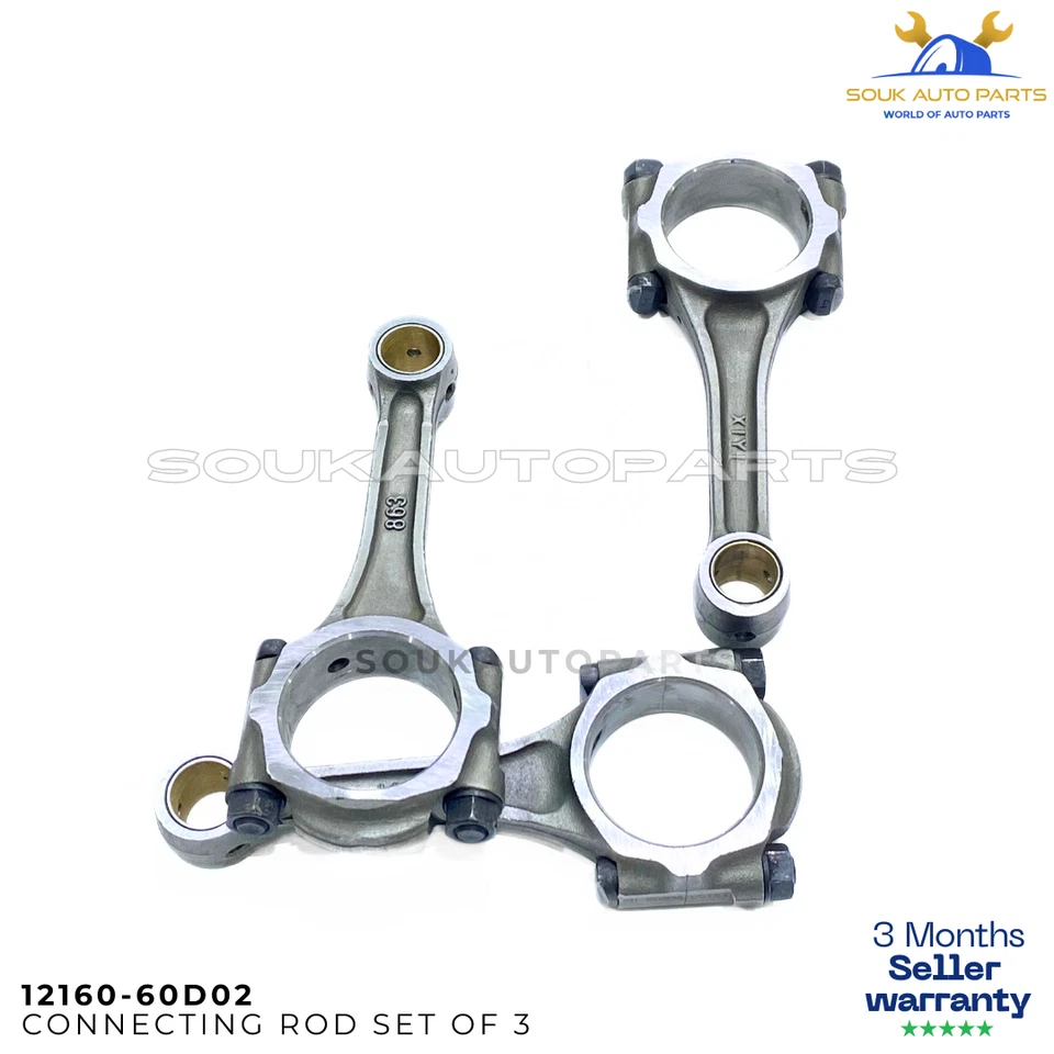 CRANKSHAFT & CON ROD SET F6A For Suzuki Carry DA51T DB51T DC51T DD51T DB52T