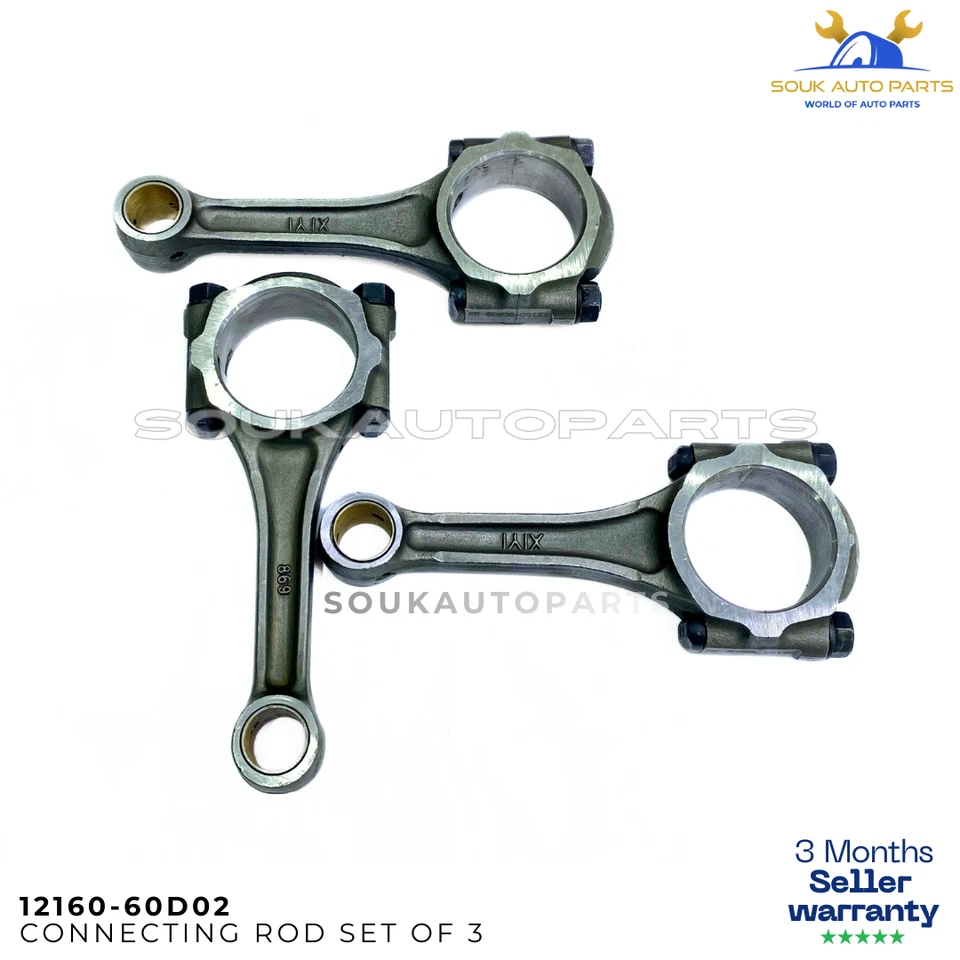 CRANKSHAFT & CON ROD SET F6A For Suzuki Carry DA51T DB51T DC51T DD51T DB52T