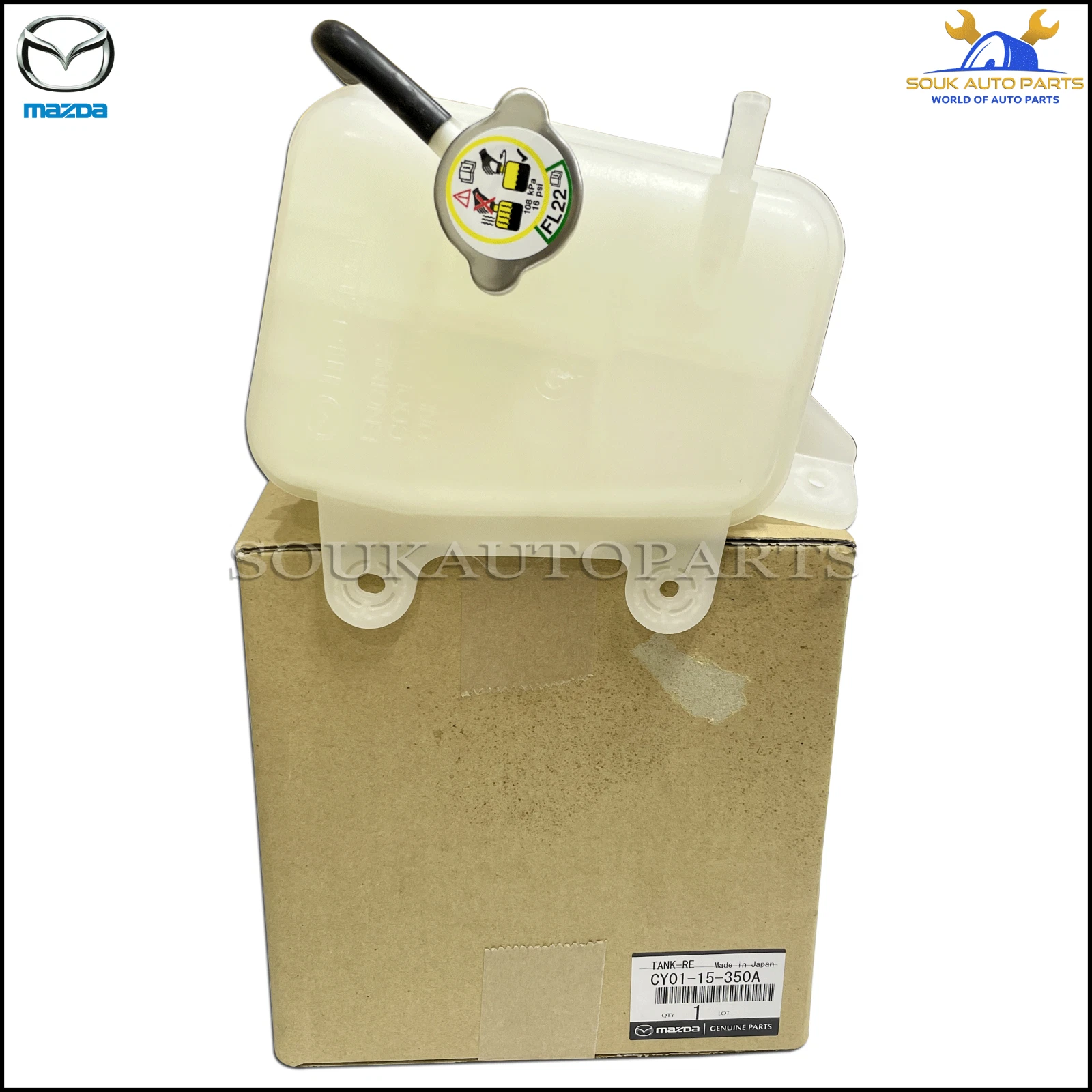 CY01-15-350A Genuine Mazda TANK, SUB-RADIATOR CY0115350A OEM CX-9 Mazda CX-9