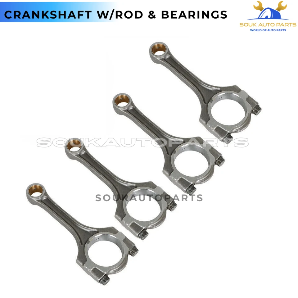 Crankshafts, Bearing & Connecting Rod 2AZ-FE For Scion xB Toyota Camry 2.4Ltr