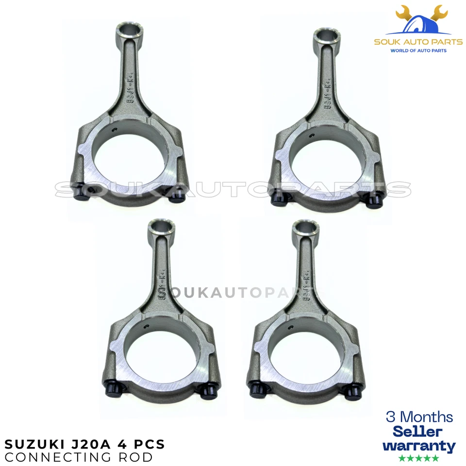 CONNECTING ROD Suzuki J20A SET OF 4 For SuzukiSX4 SUZUKI AERIO & ESCUDO 2.0L