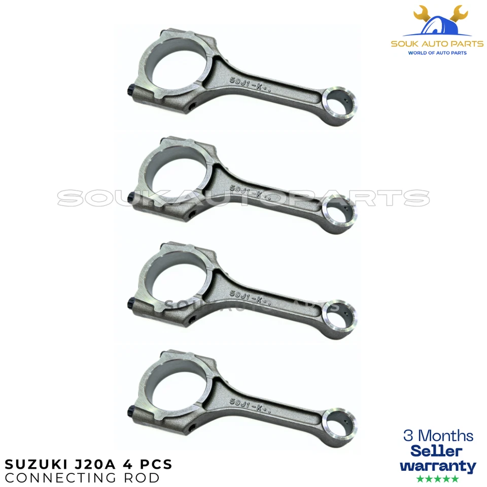 CONNECTING ROD Suzuki J20A SET OF 4 For SuzukiSX4 SUZUKI AERIO & ESCUDO 2.0L