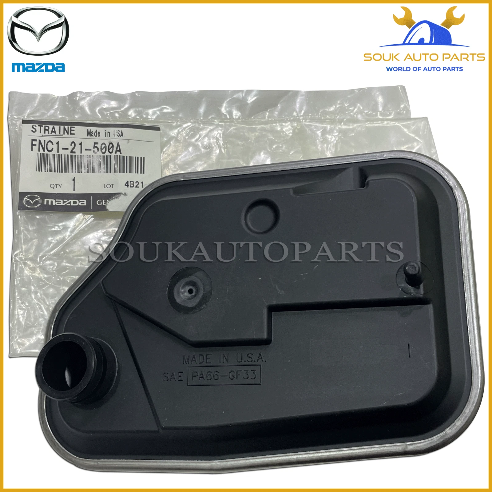 FNC1-21-500A Genuine Mazda STRAINER, OIL FNC121500A OEM