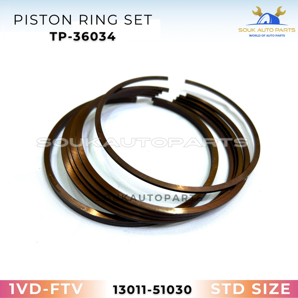 GASKET KIT + PISTON RING + BEARING SET 1VDFTV For Toyota LAND CRUISER 4.5L 07-17