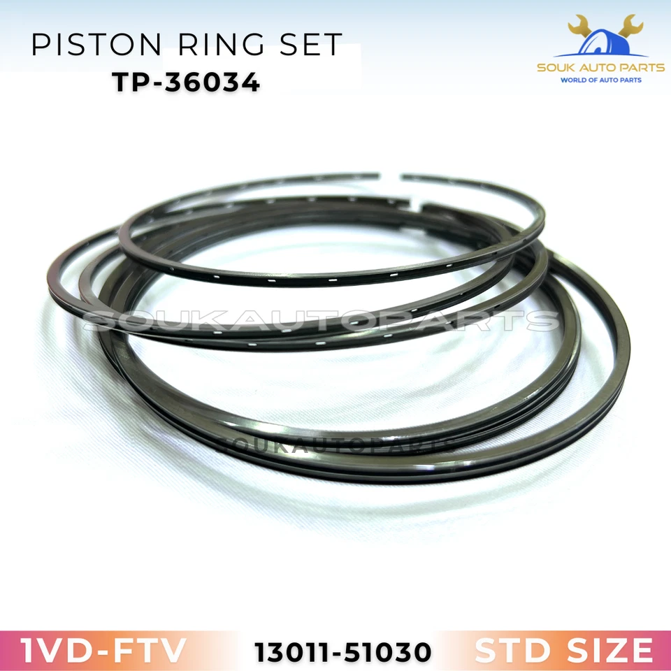 GASKET KIT + PISTON RING + BEARING SET 1VDFTV For Toyota LAND CRUISER 4.5L 07-17