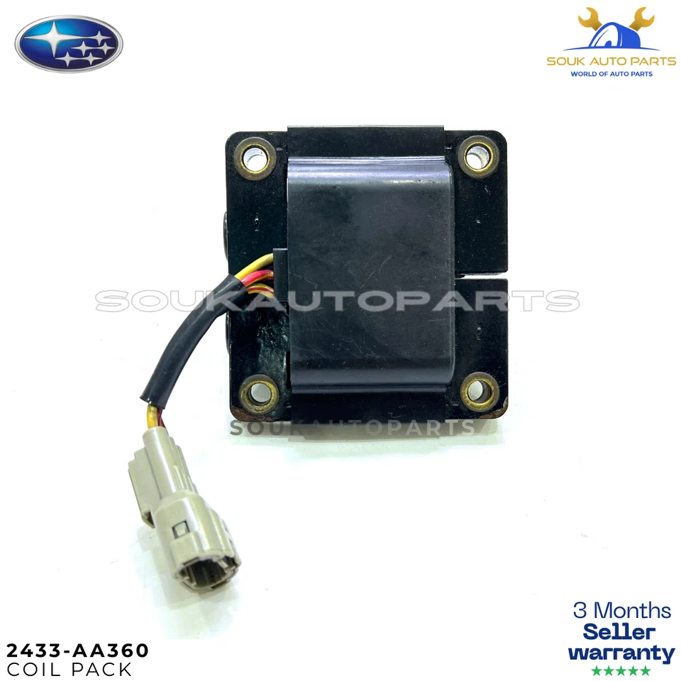Genuine Ignition Coil 22433-AA360 for JDM Subaru Impreza WRX STi EJ20K Turbo