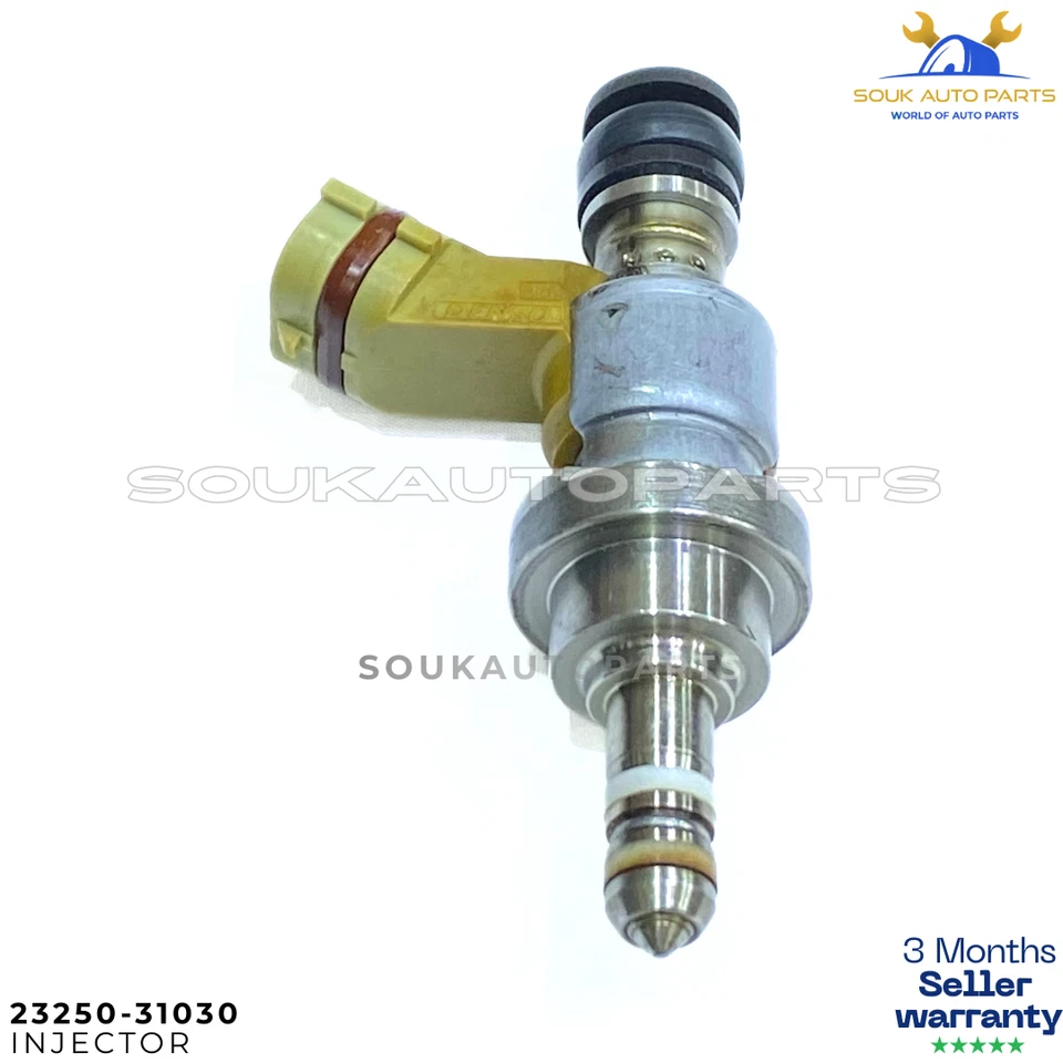Genuine Lexus IS350 GS350 GS450h Fuel Injectors Set of 6 23250-31030 OEM USED