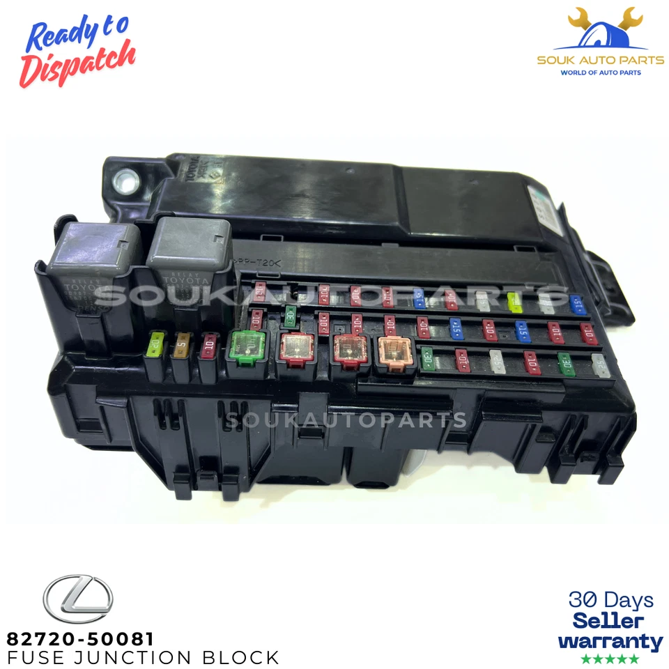 Genuine Lexus LS460 LS600h ENGINE FUSE RELAY JUNCTION BLOCK 82720-50081 2007-17