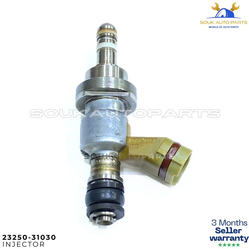 Genuine Lexus IS350 GS350 GS450h Fuel Injectors Set of 6 23250-31030 OEM USED