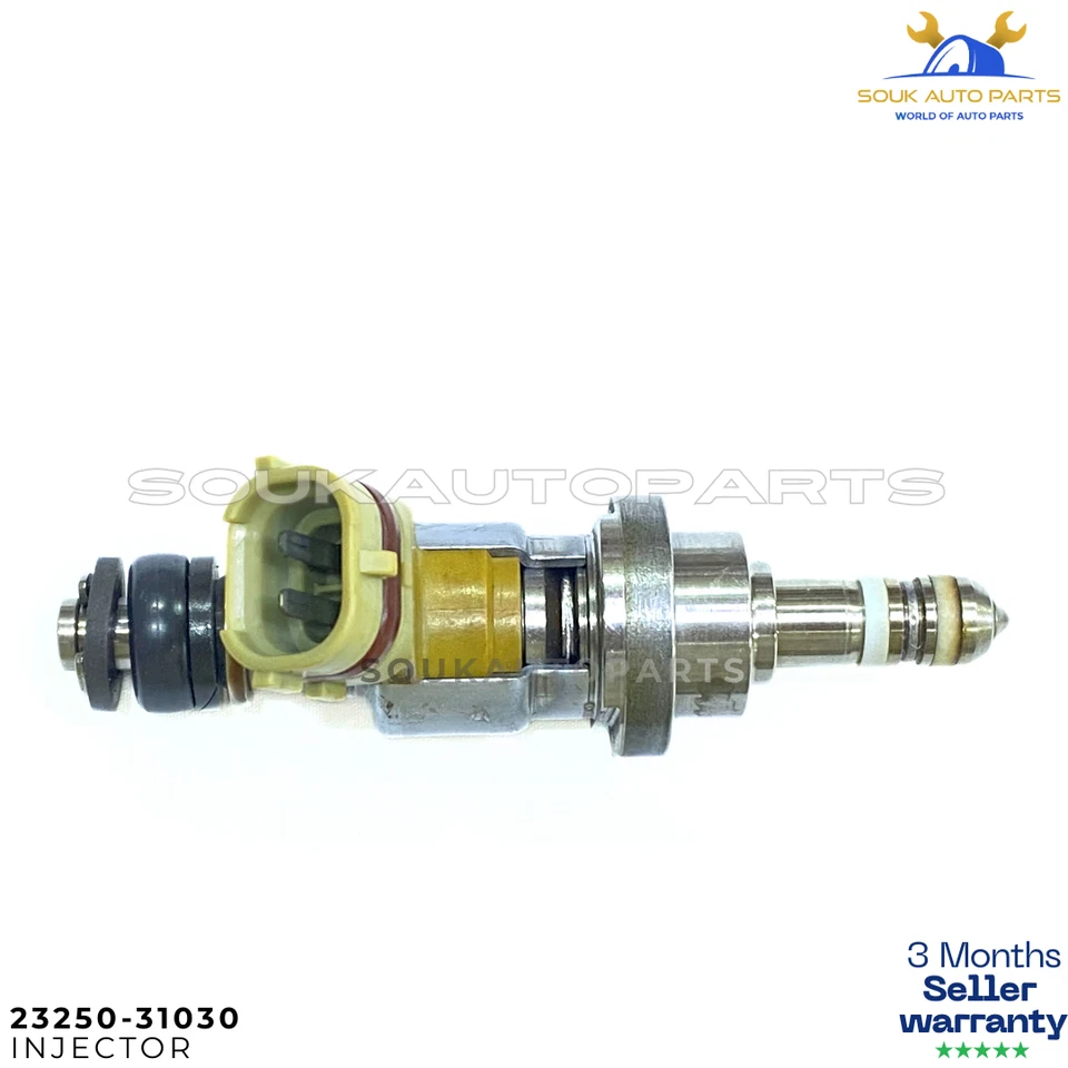 Genuine Lexus IS350 GS350 GS450h Fuel Injectors Set of 6 23250-31030 OEM USED