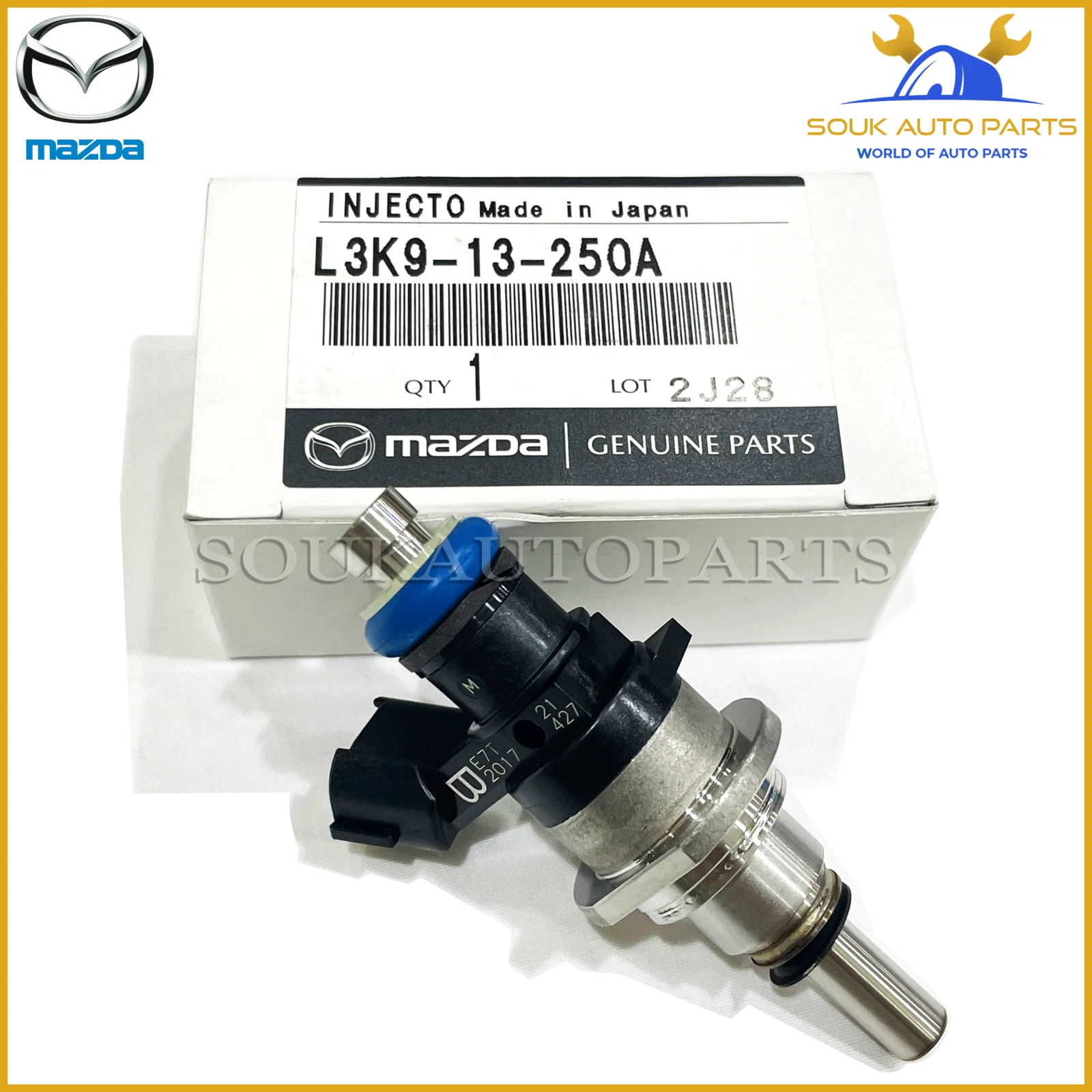 L3K9-13-250A Genuine Mazda FUEL INJECTOR L3K9 L3VDT 2.3Ltr 2007-12