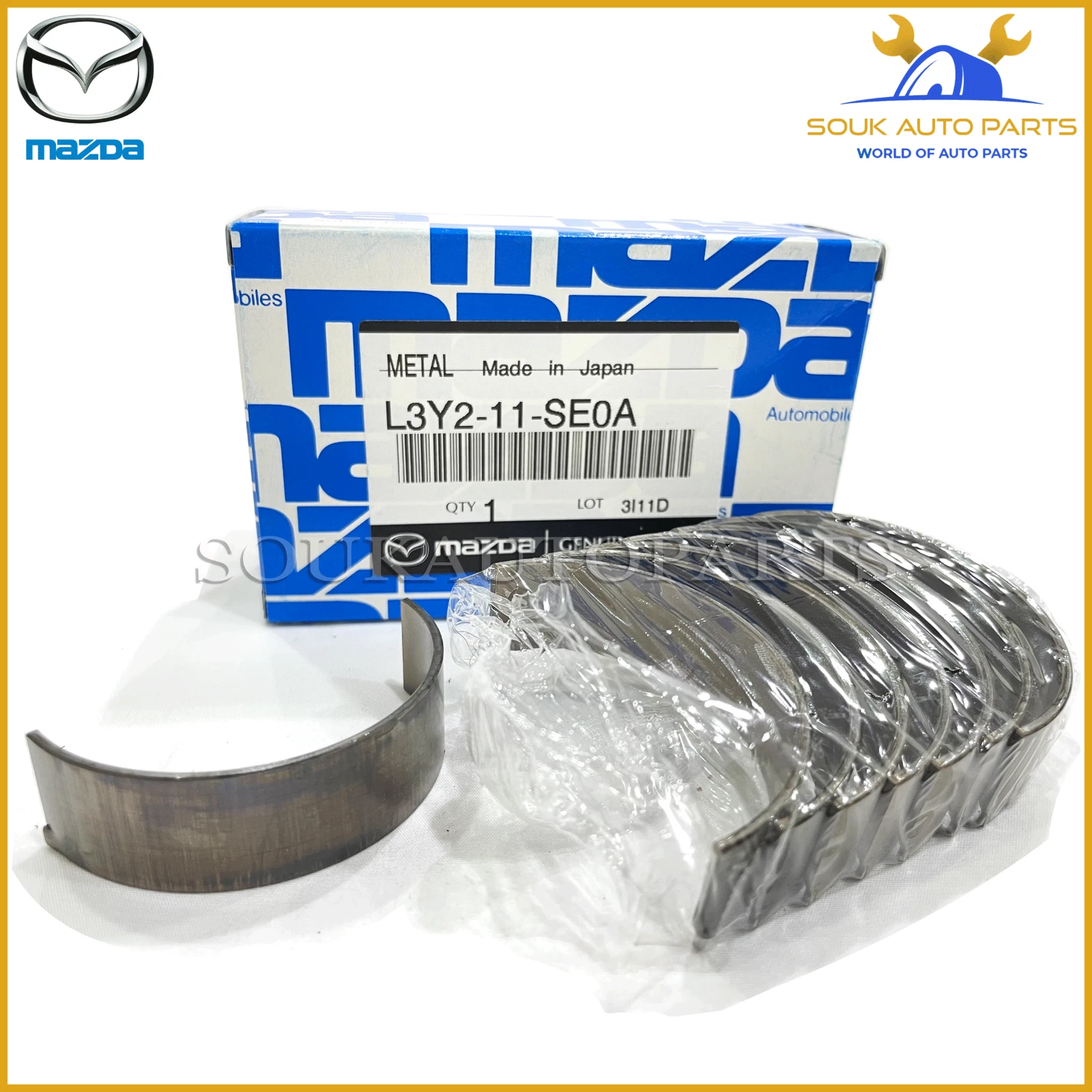 L3Y2-11-SE0A Genuine Mazda CON ROD BEARING SET L3K9 L3-VDT DISI